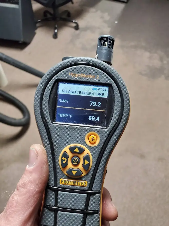 Moisture meter humidity assessment for Fire & Smoke Damage Restoration in Bethany